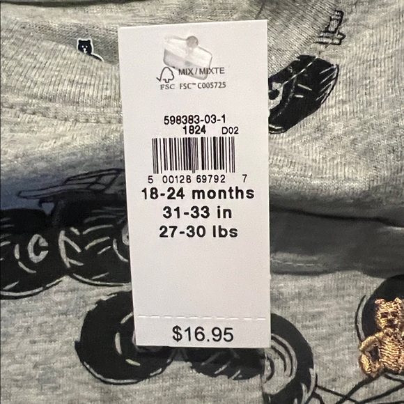 GAP Baby Cotton Matching Set - 18-24 months - NWT - Picture 3 of 4